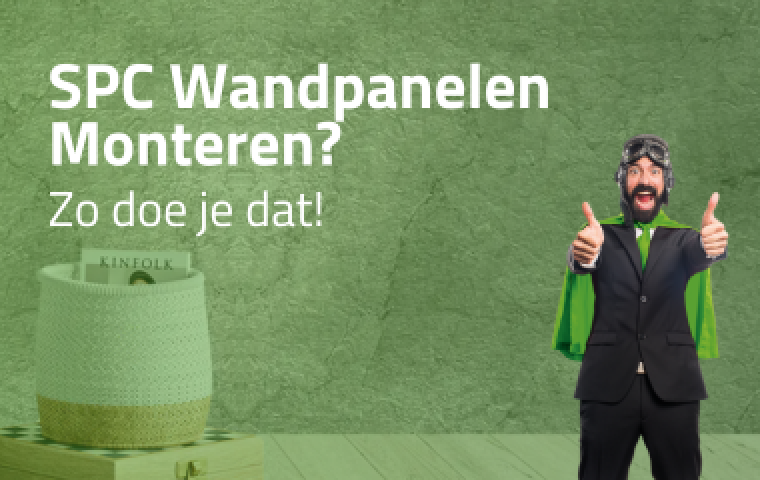 SPC wandpanelen lijmen, zo doe je dat!